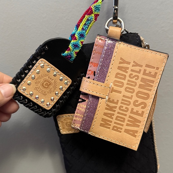 NWT Consuela Combi wristlet wallet with pocket pouch & secure card slot wallet. - Picture 3 of 7